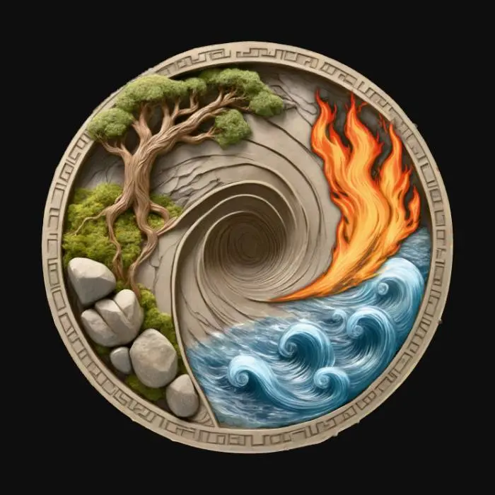 3D model for Elemental Harmony