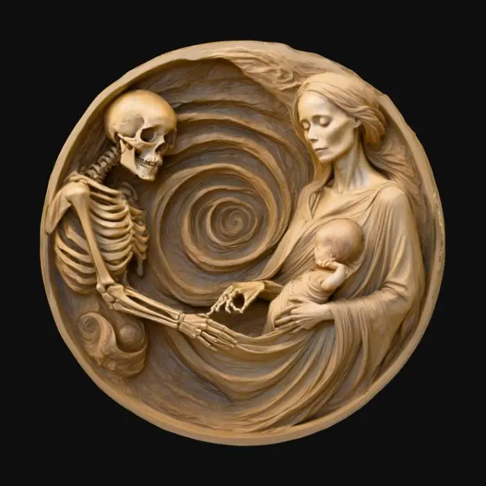 3D model for Life and Death Cycle