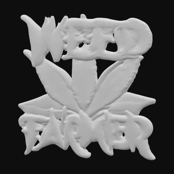 3D model for Weed Farmer Logo
