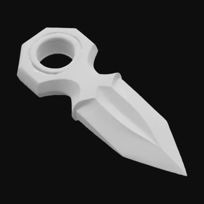 3D model for #PBR#, Prismatic Dagger
