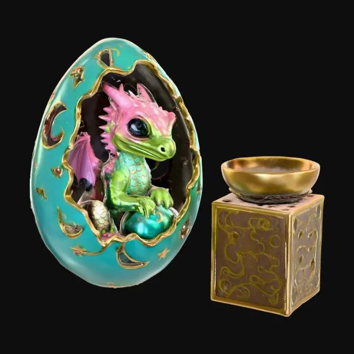 3D model for Dragon Hatchling Arrival