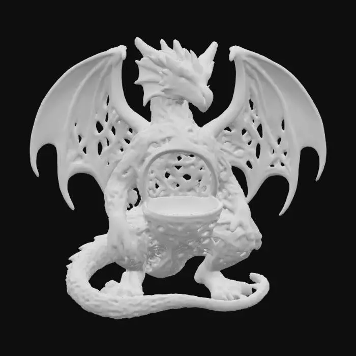 3D model for Woven Dragon Guardian