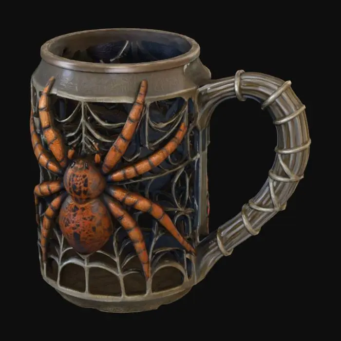 3D model for Spider Mug