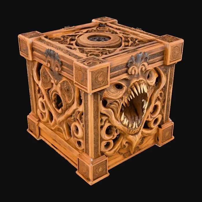 3D model for soulless pandora crate