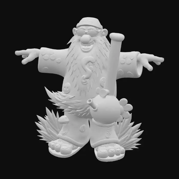 3D model for Peaceful Vibes