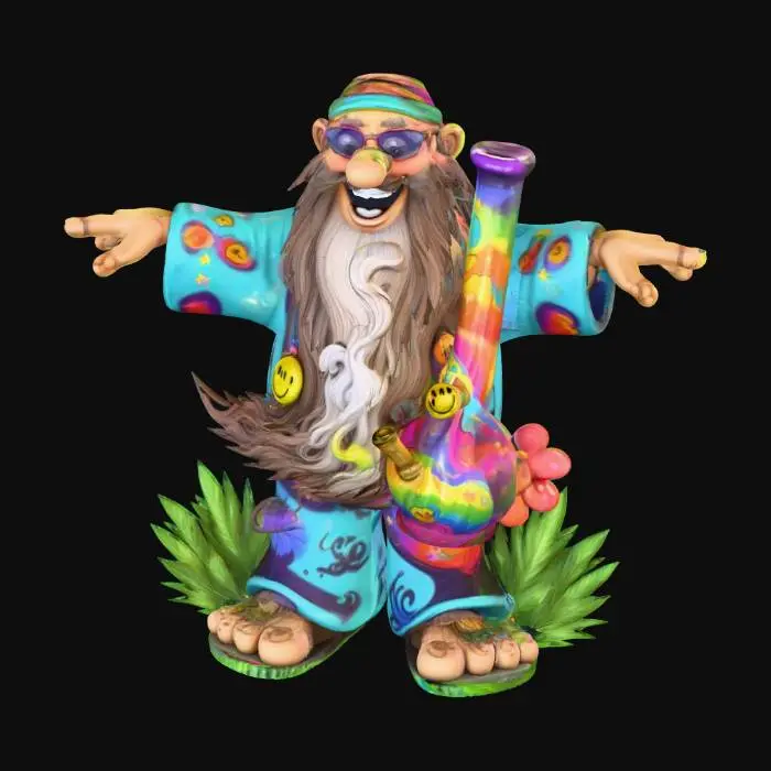 3D model for Peaceful Vibes