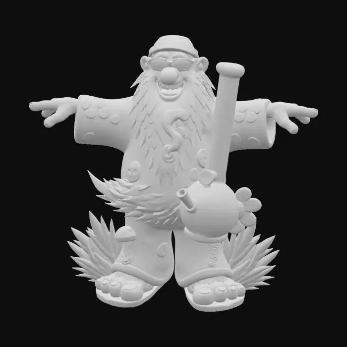 3D model for Peaceful Vibes