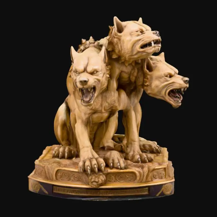 3D model for Cerberus Sculpture