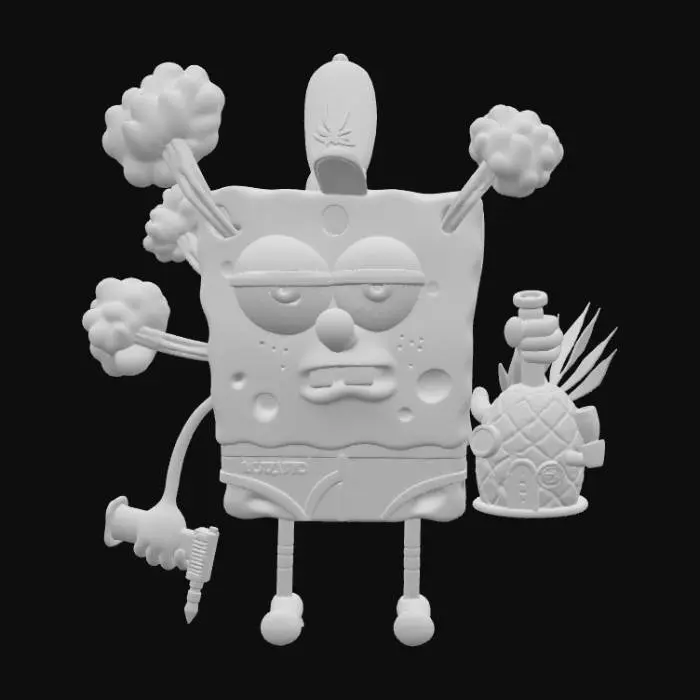 3D model for Sponge Craziness