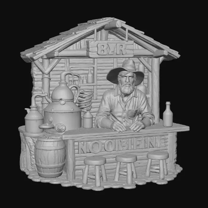 3D model for Moonshine Masterpiece