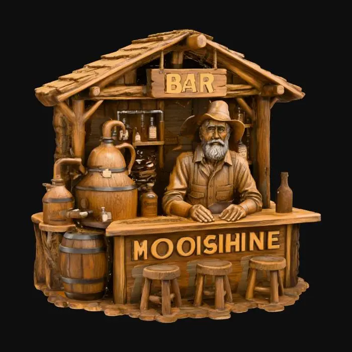 3D model for Moonshine Masterpiece