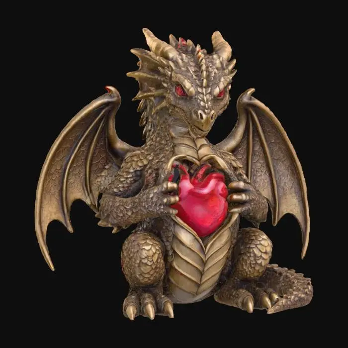 3D model for Heart of the Dragon