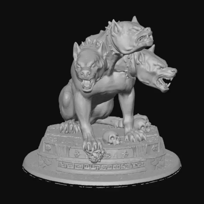 3D model for Cerberus Sculpture