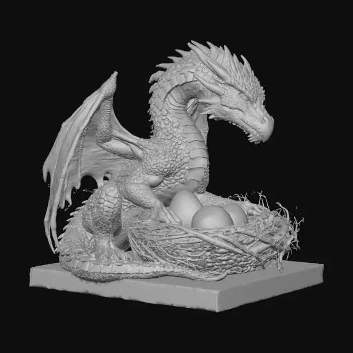 3D model for Dragon's Nest