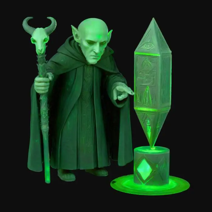 3D model for ancient ender of realms, #villain#