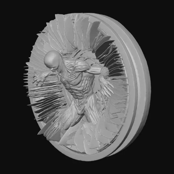 3D model for Emergence, #villain#