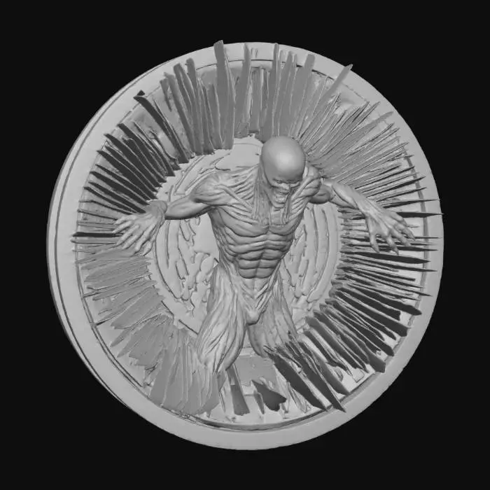 3D model for Emergence, #villain#