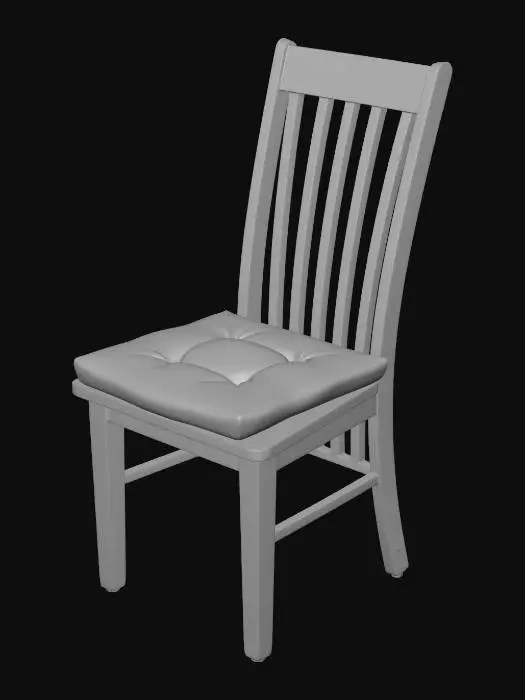 3D model for Holzstuhl Jysk