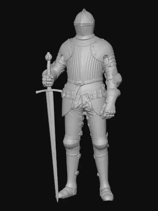 3D model for Knight in the Hall