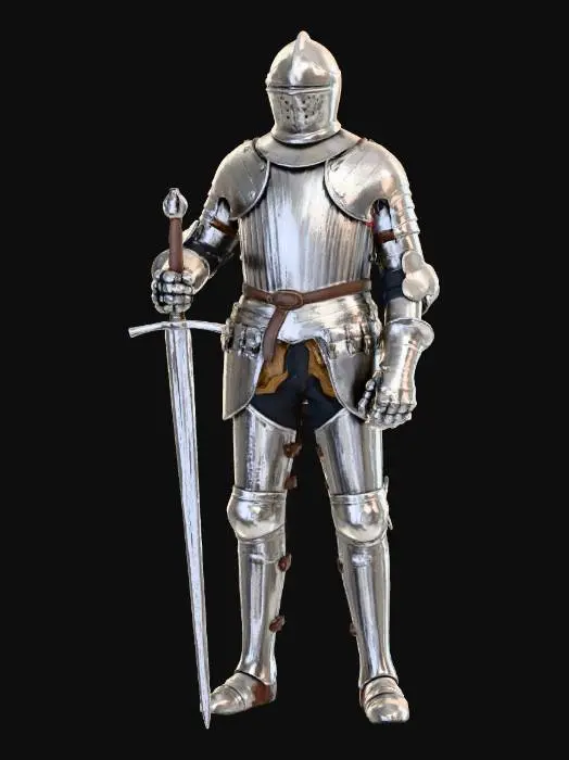 3D model for Knight in the Hall