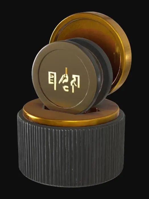 3D model for Crypto Capsule