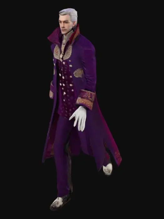 3D model for Mysterious Aristocrat