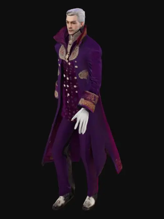 3D model for Mysterious Aristocrat
