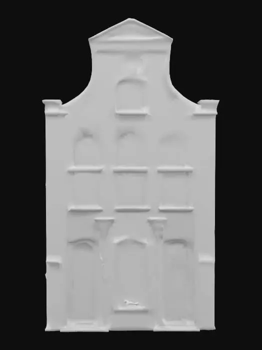 3D model for Amsterdam canal house