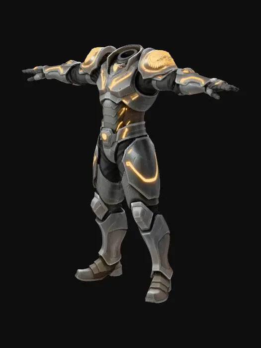 3D model for Armored Sentinel