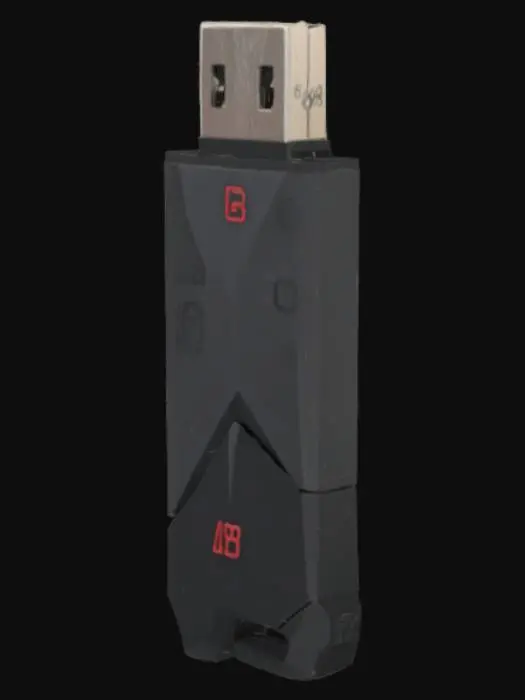 3D model for USB Flash Drive