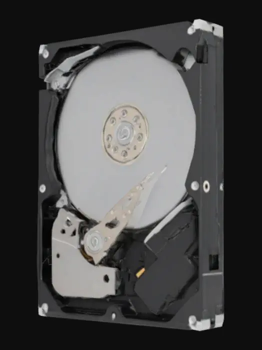 3D model for Hard Drive Interior