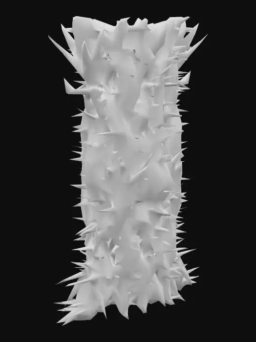 3D model for Thorny Wall