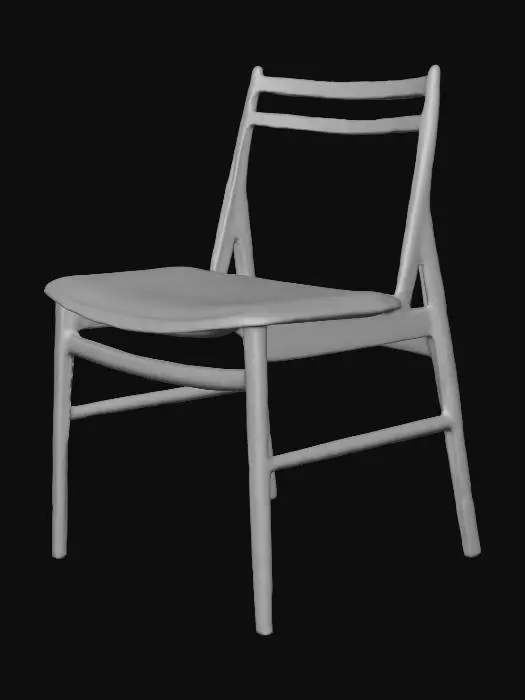 3D model for Modern Wooden Chair