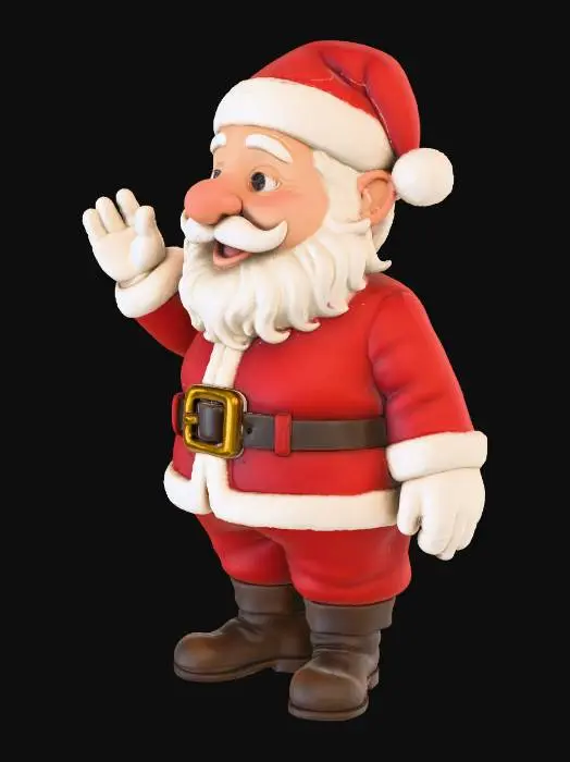 3D model for Santa's Wave
