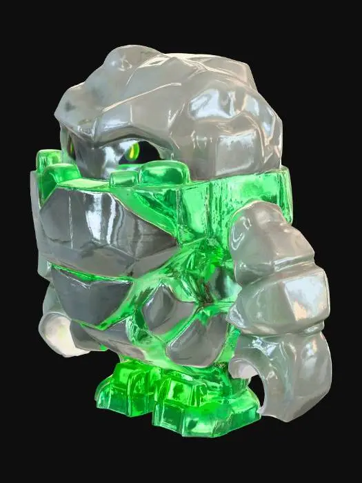 3D model for Rock Monster