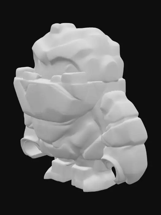3D model for Rock Monster