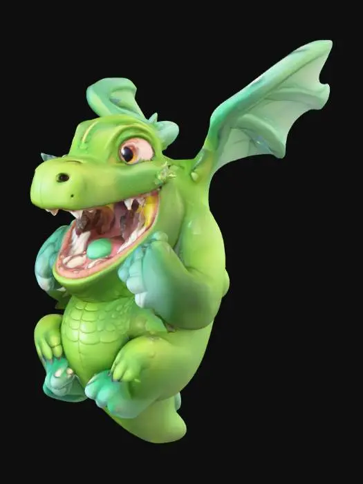 3D model for Baby Dragon
