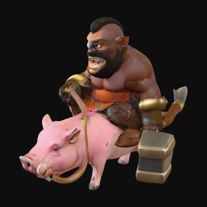 3D model for HogRider