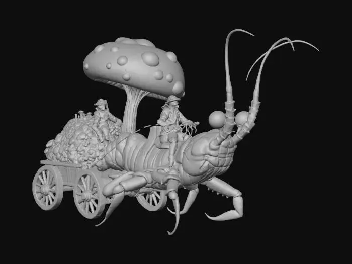 3D model for Mushroom Caravan Adventure