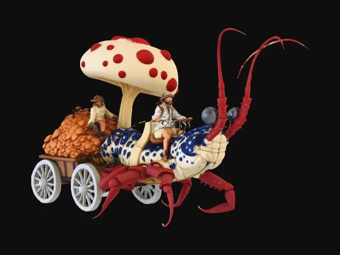 3D model for Mushroom Caravan Adventure