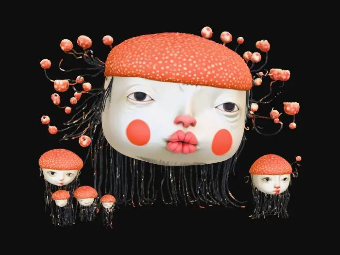 3D model for Mushroom Dreamscape