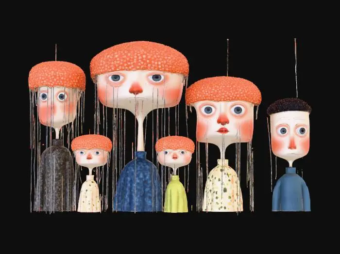 3D model for figuren