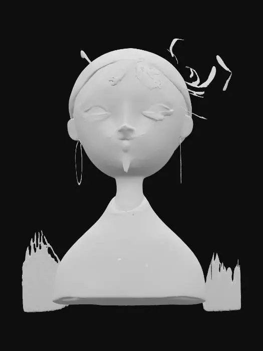 3D model for Whimsical Contemplation