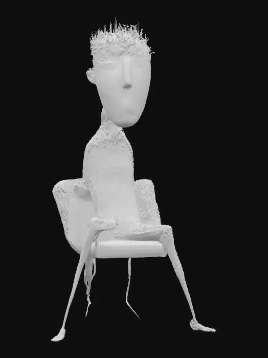 3D model for Contemplative Recline