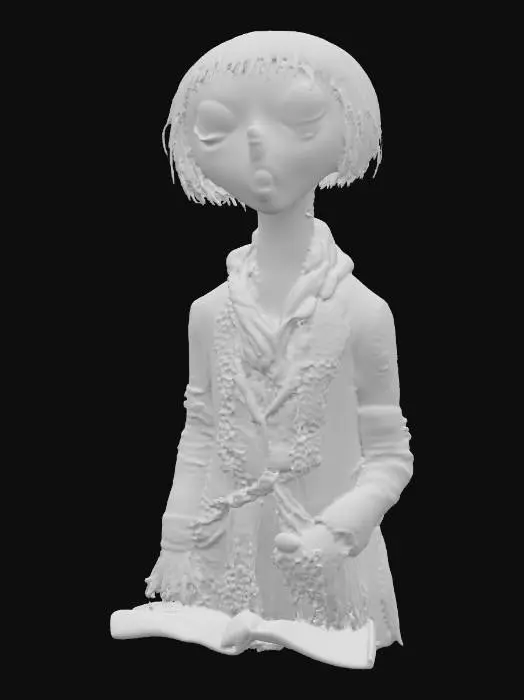 3D model for Eccentric Elegance