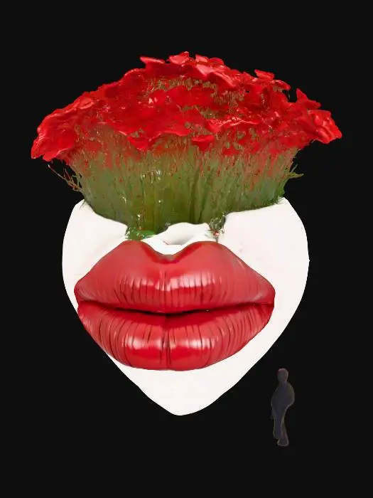 3D model for Blooming Lips