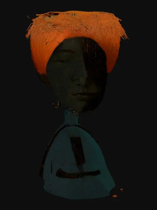 3D model for Pensive Profile