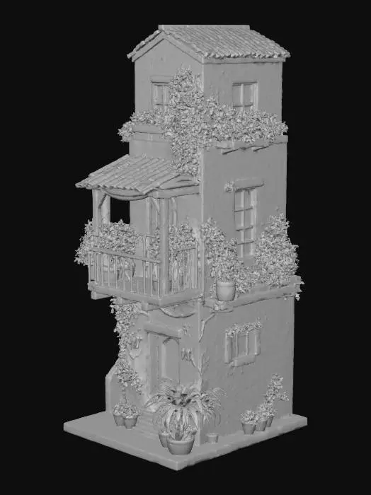 3D model for Rustic Tuscan Retreat