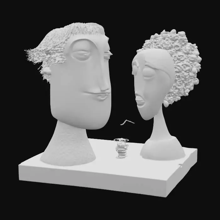 3D model for Whimsical Conversation
