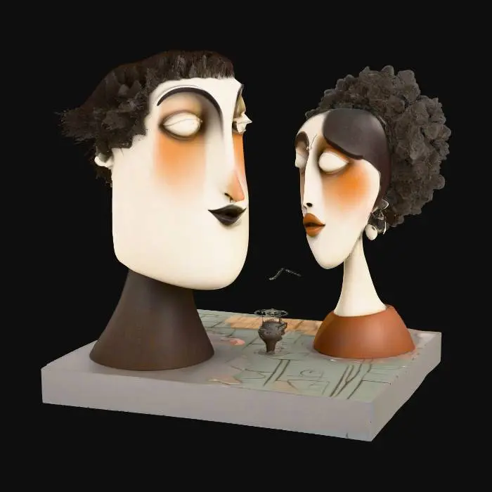 3D model for Whimsical Conversation